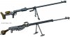 PTRD and PTRS anti-tank rifles