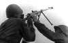 Firing at aircraft from PTRD