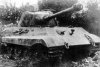 The King Tiger #502 abandoned intact at the Ogledów
