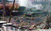 T-34-85 stuck in ruins of Stalingrad