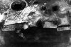 Penetrations in the front hull armor