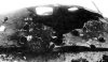 The right side of the turret