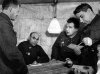Слева направо: комдив-13 Родимцев А.И, начштаба-62 Крылов Н.И., командарм-62 Чуйков В.И., член Военного Совета Гуров К.А.