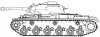 Опытный танк КВ со 152-мм пушкой С-41