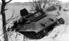 T-34-57 of major Lukin knocked out at Troyanovo village