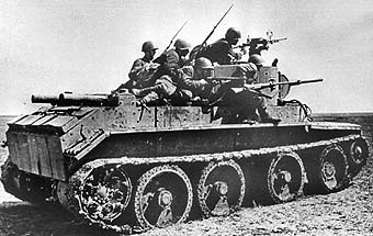 Легкий танк БТ-7. Лето 1942