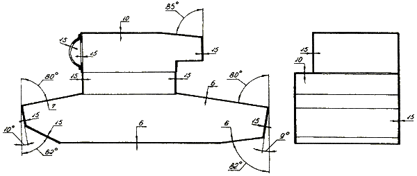 Схема бронирования T-26 образца 1933 года