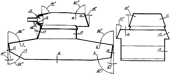 Схема бронирования T-26 образца 1939 года