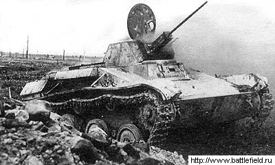 Ïîäáèòûé Ò-60. Ëåíèíãðàäñêèé ôðîíò. 1943